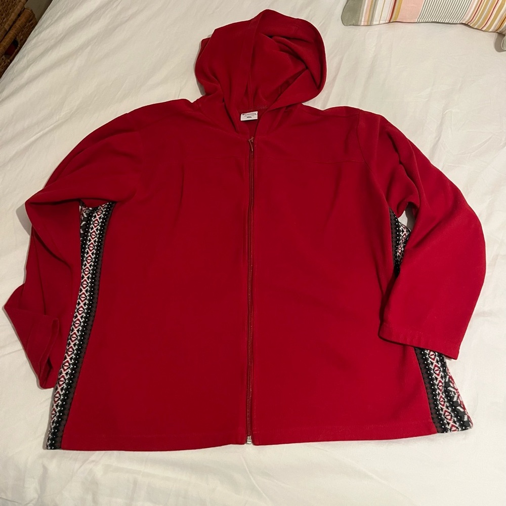 Columbia Fleece Hooded Jacket